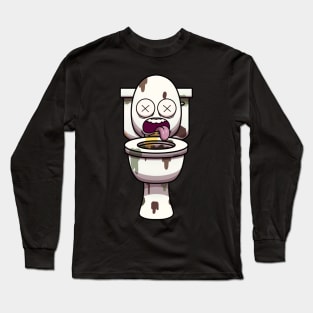 Shitty Toilet Long Sleeve T-Shirt